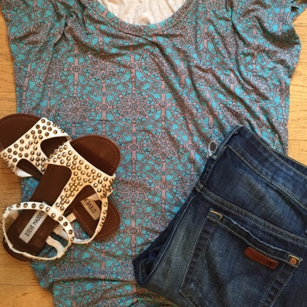 NWOT juicy couture patterned tunic top